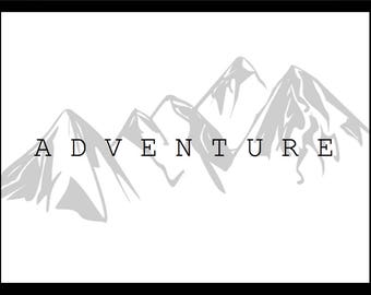 Adventure Framed Piece