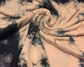 Stretch Jersey Knit Tie Dye 1-1/2 Yards