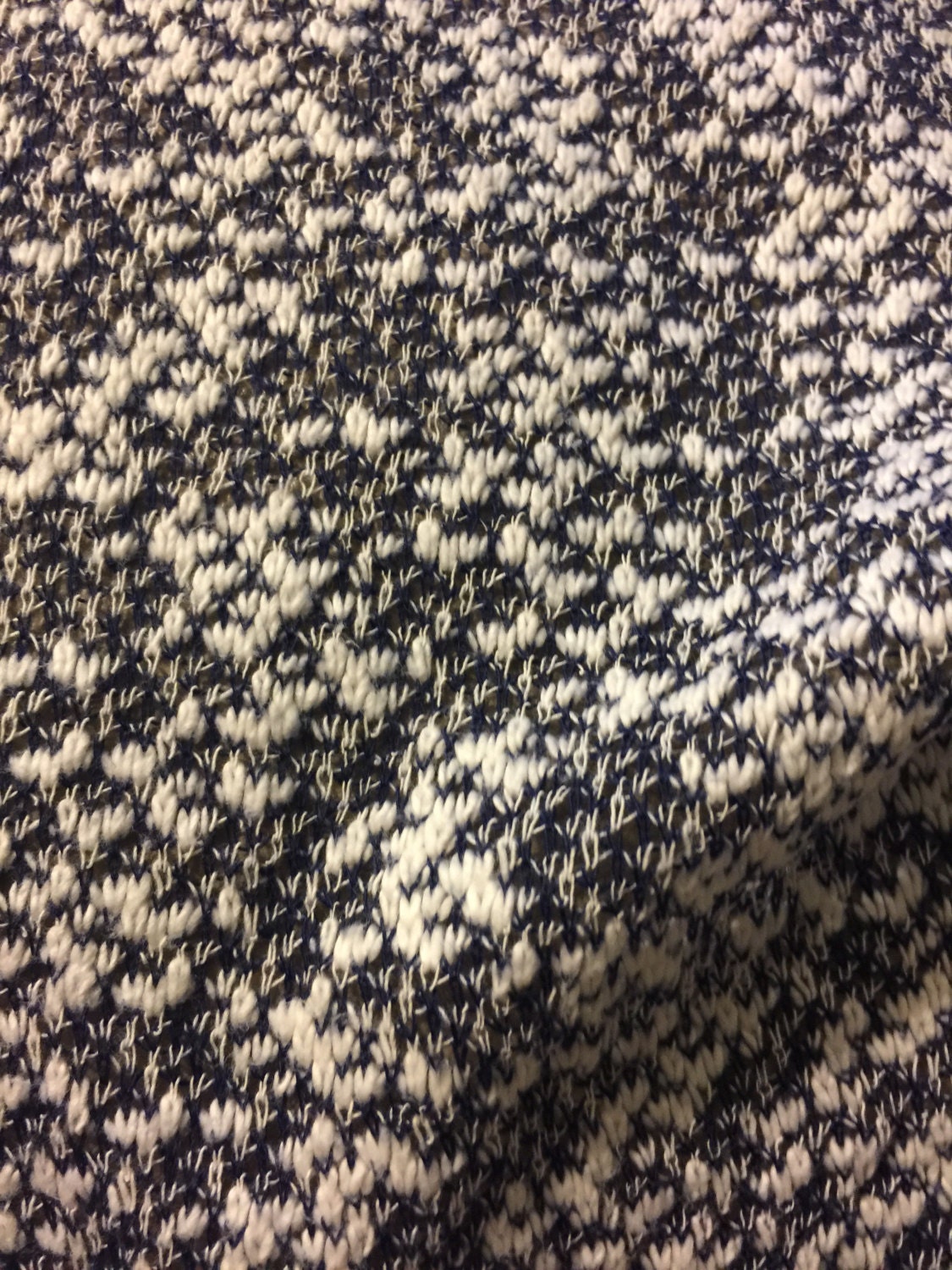 speckled sweater knit fabric