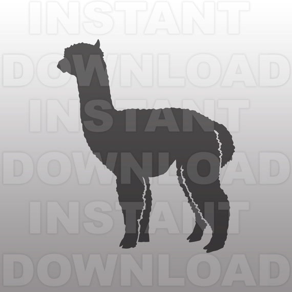 Vinyl Cutter Software >> Alpaca SVG File Vector Clip Art for Commercial & Personal Vinyl Cutter Software >> Alpaca SVG File Vector Clip Art for Commercial & Personal