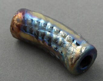 Raku Tube Pendant