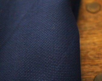 WOOL BLEND FABRIC - blue