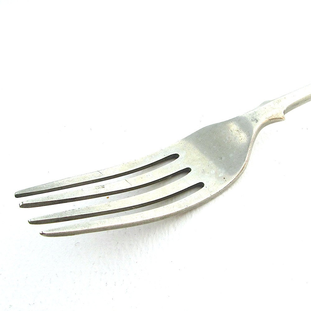 Little Forker Fork Fork You Sweary Rude Handstamped Vintage