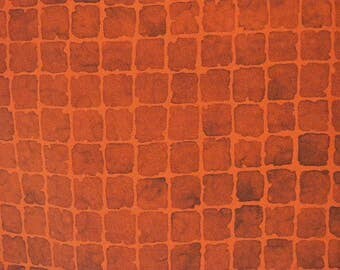 Vintage haori S442, brown orange
