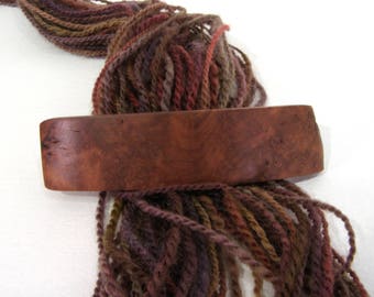Large Hair Barrette, Redwood, lifetime guarantee, NO GLUE, french hair clip, long thick hair, wooden hair accessory, wood jewelry, natural