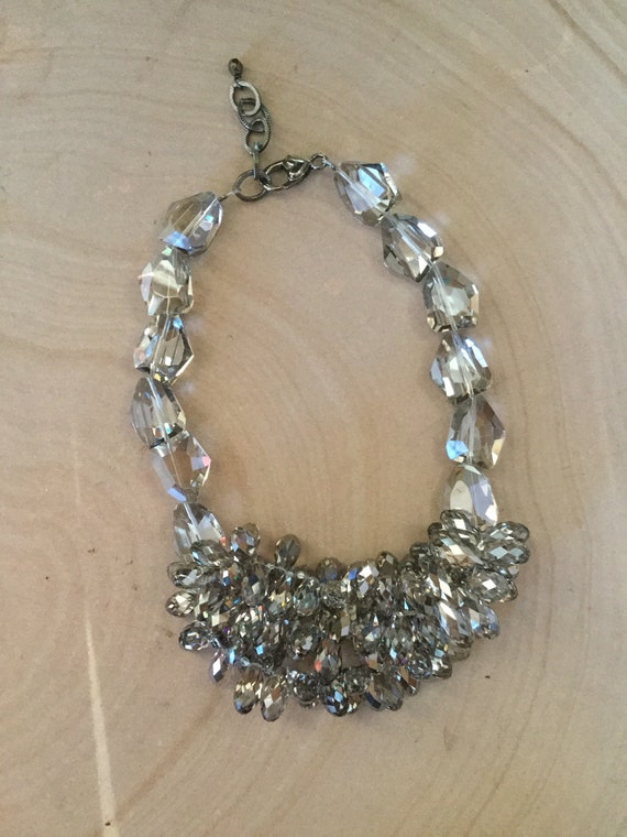 Items similar to Crystal necklace on Etsy