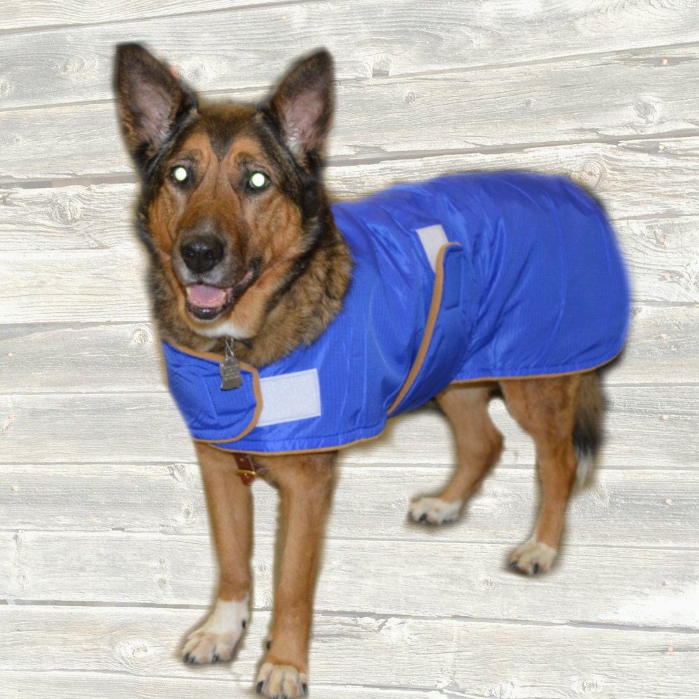 Dog Raincoat Custom made for your dog by madebyde on Etsy