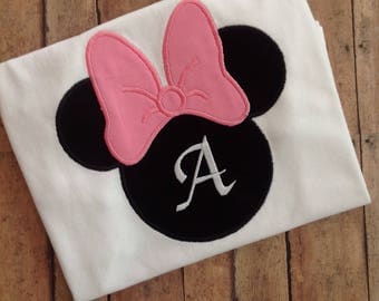 Minnie Mouse Disney Shirt,Minnie Mouse Shirt,Minnie Birthday,Girls' Clothing,Girls Disney Shirt,Girls Disney Clothing,First Disney Trip,