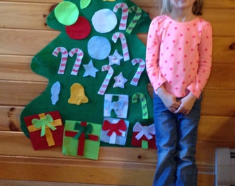 Felt Kids Christmas Tree