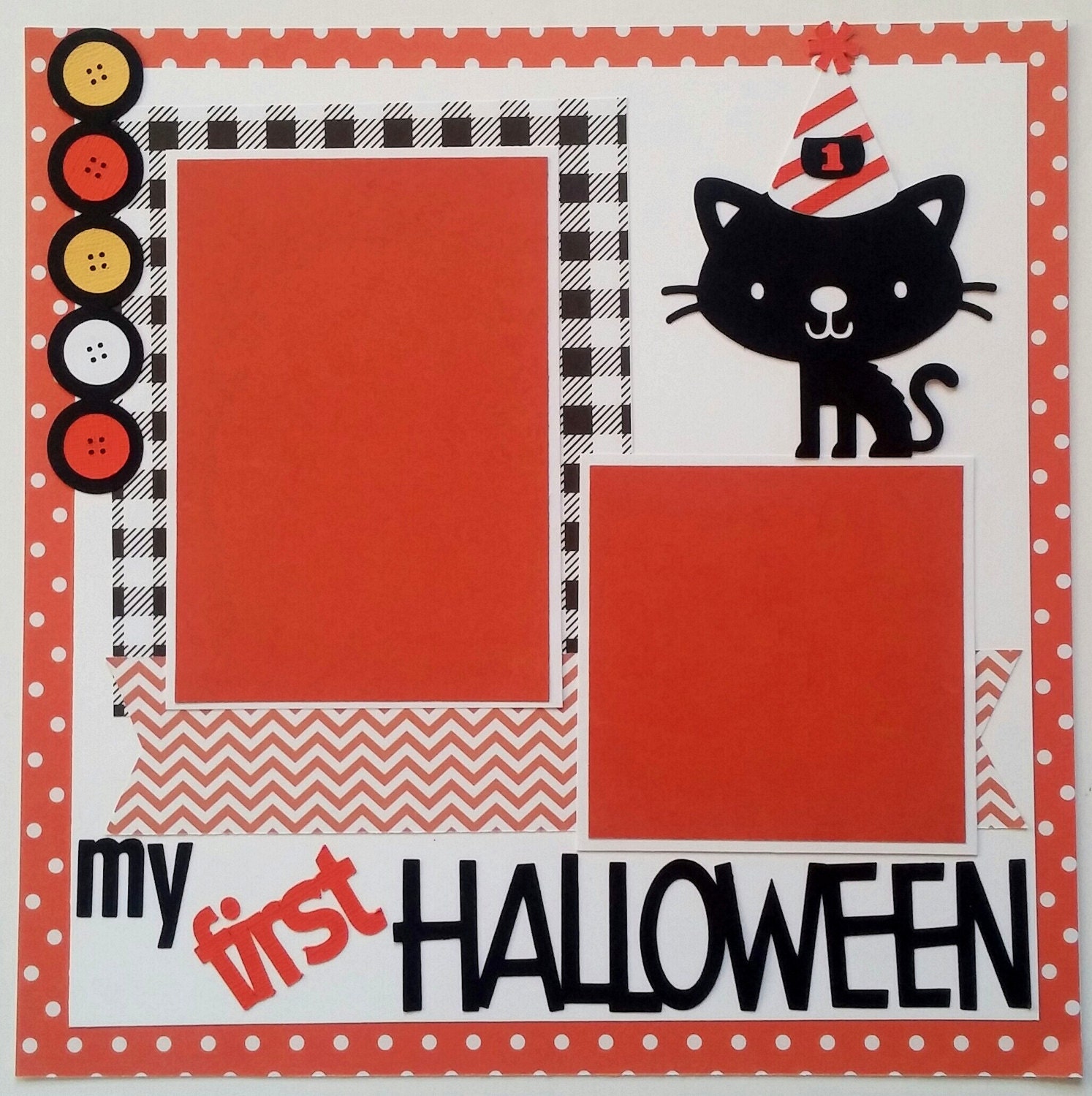 Babys first scrapbook Babys first Halloween Halloween