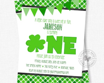 Irish Birthday Party Invitations 7