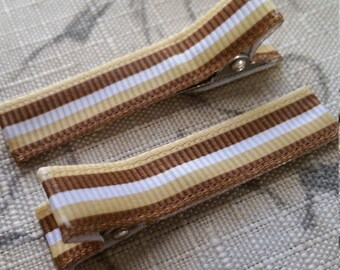 Neutral Hair Clip Set / Baby Hair Clip / Toddler Hair Clip / Ready To Ship