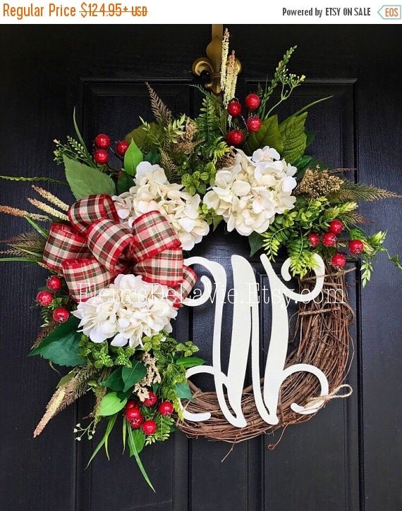 on sale new christmas wreaths for front door by fleursdelavie on sale new christmas wreaths for front door by fleursdelavie