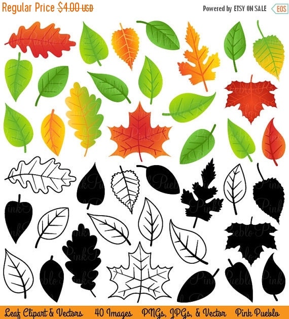 halloween leaf clip art - photo #17