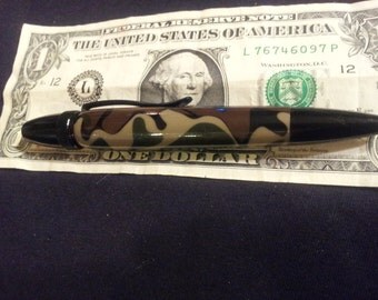 Woodland Camo Twist Pen stocking stuffer Back Friday Cyber Monday sale free shipping