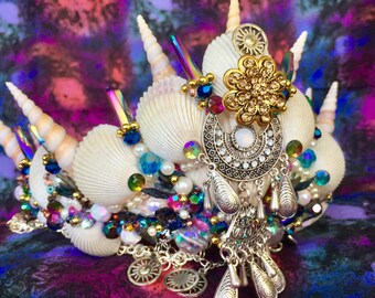 Shell crown | Etsy