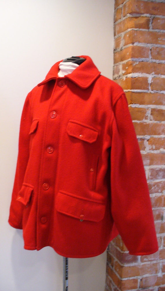 Vintage Johnson Woolen Mills Hunting Jacket Size 42