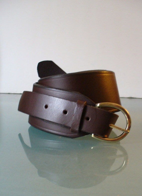 Vintage Banana Republic Leather Corset Belt Size L