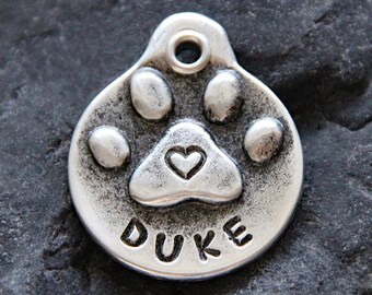 Pets Gifts Personalized Dog Tag for Dog Pet Tag Custom Pet ID Tag Dog ID Tag Pet Accessories Dog Name Tag Handmade Dog Collar Tag Pet ID Tag