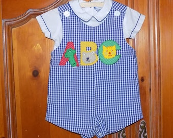 Sz. 12 mo, Shortalls Set