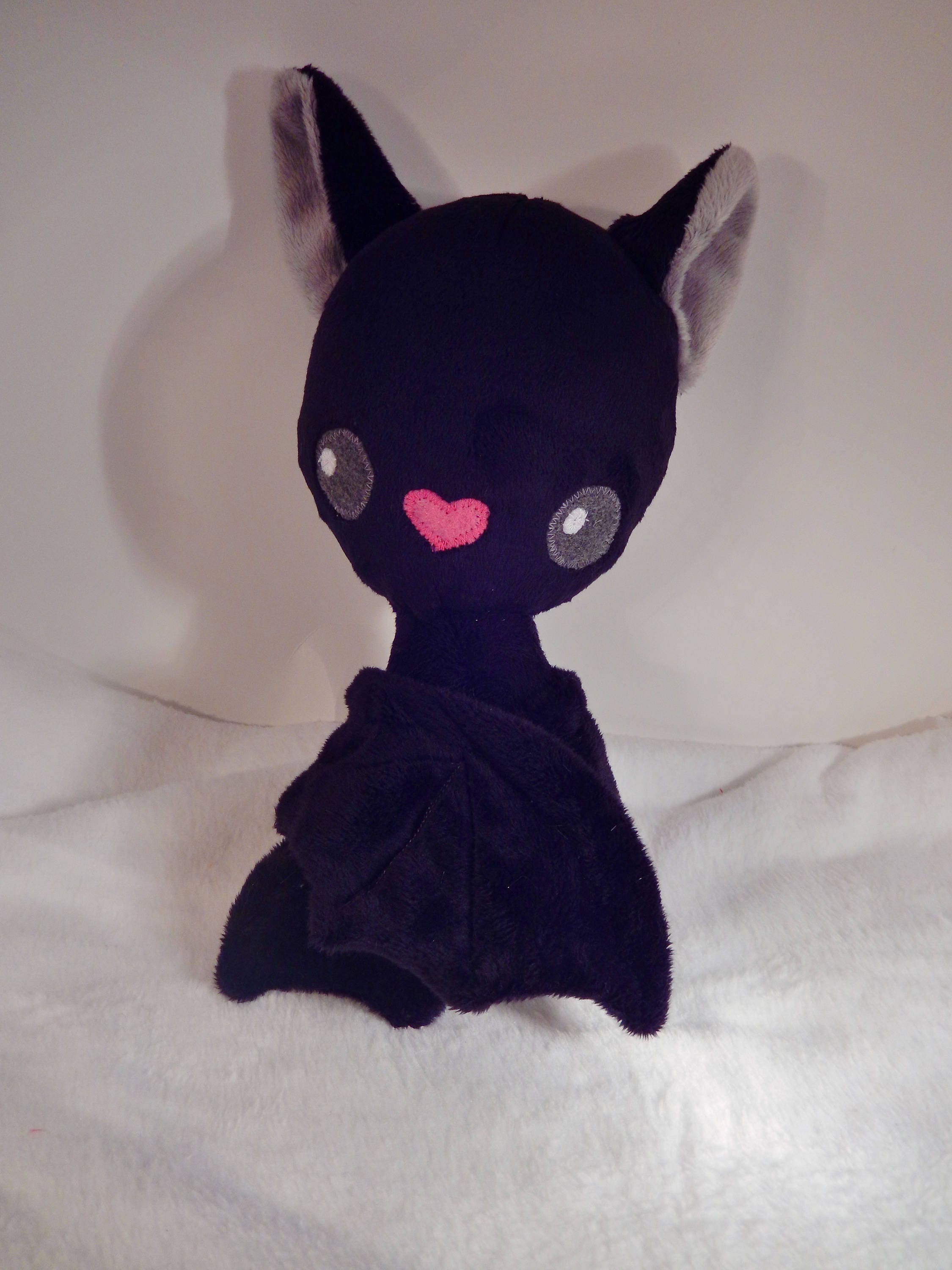 albino bat plush toy