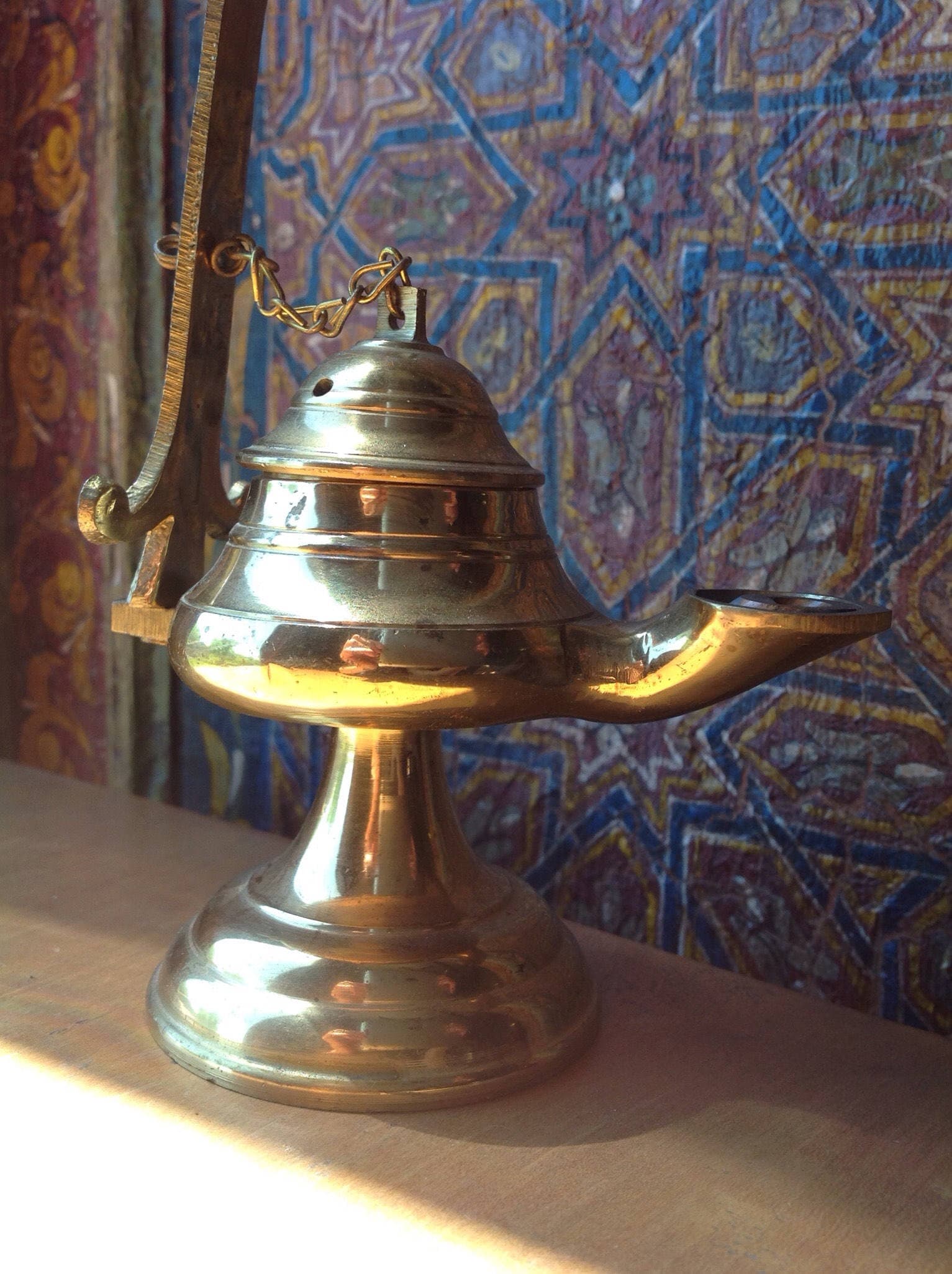 Genie Incense Burner Jinn Jeannie Lamp Incense Burner