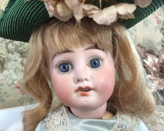 SALE!! Antique S.F.B.J. Bebe Walker Doll 14" All-Original