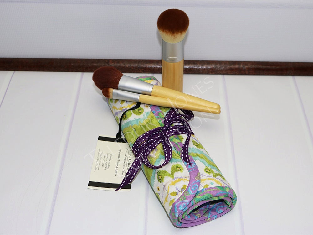 Makeup Brush Roll Travel Brush Roll Makeup Brush Storage