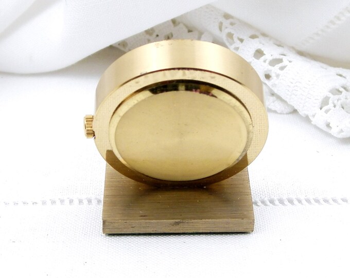 Rare Vintage Quality Miniature 17 Jewel "Relay" Working Mid Century French Mechanical Wind Up Clock, Home, Timepieace, Collection, Watch