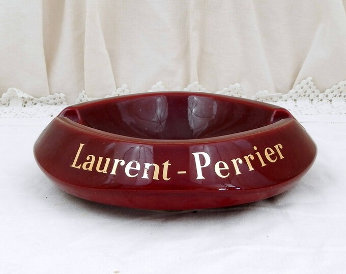 Large Vintage Laurent Perrier Champagne Ashtray, Mid Century Smoking Paraphernalia, Decor, Retro Cigar Ash Tray, Man Cave , Tobacciana Large Vintage Laurent Perrier Champagne Ashtray, Mid Century Smoking Paraphernalia, Decor, Retro Cigar Ash Tray, Man Cave , Tobacciana