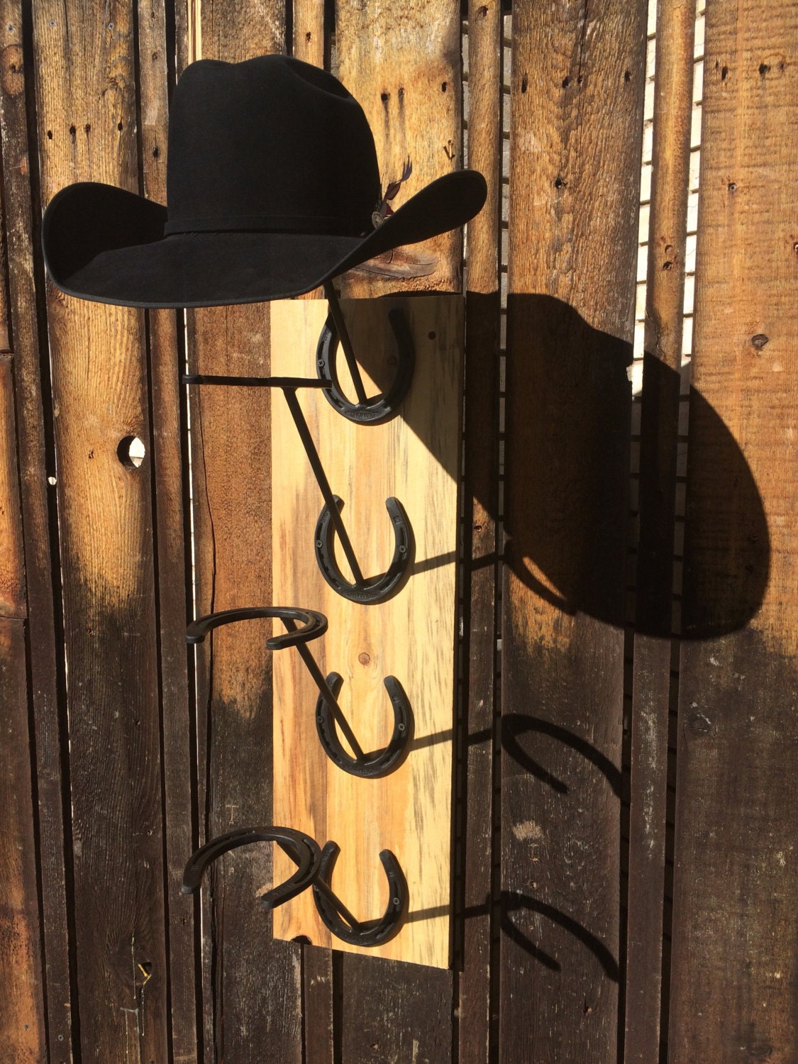 Reclaimed Wood Hat Rack FREE SHIPPING