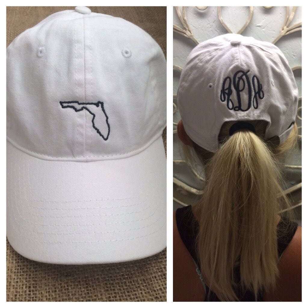 Florida Hat Embroidered