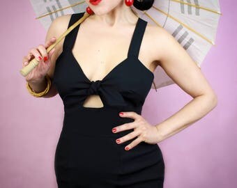 Little Black Dress Front Bow