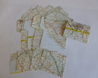 5 gift card envelopes Maps