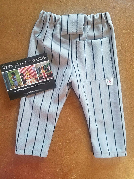 toddler pinstripe baseball pants