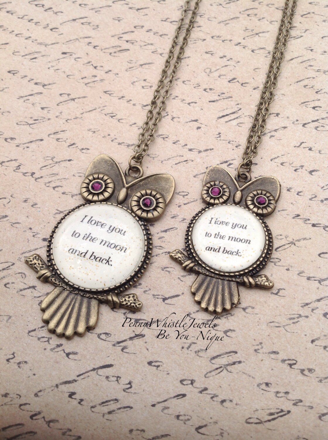 Mother Daughter Necklace Mommy & Me Jewelry I Love You To