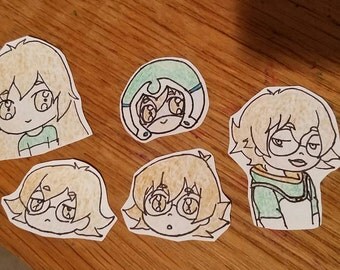 Voltron Legendary Defender Pidge stickers