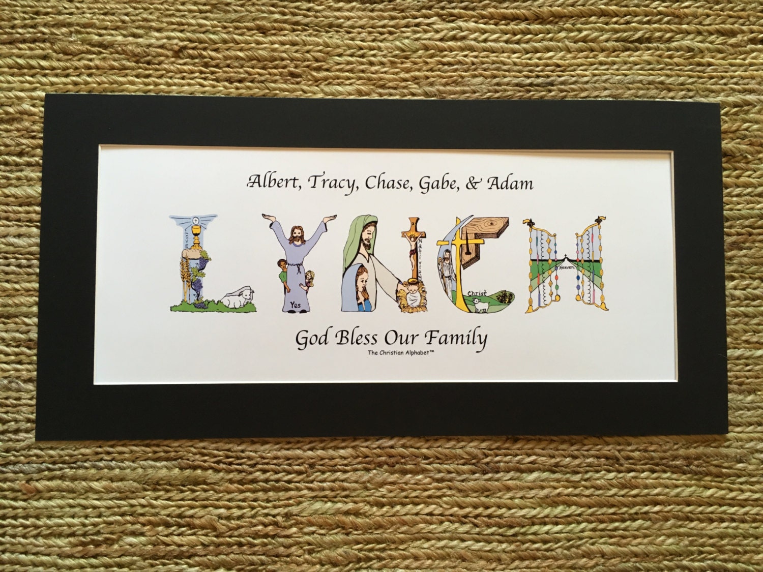 Personalized Family Gift Family Name Art Perfect gift for