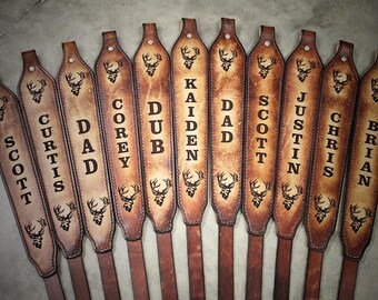 RIFLE SLING, Father of the Bride Gift, Deer rifle sling, hunter sling, gun strap, groomsman gift, Personalized Rifle Sling, Made in the USA