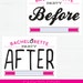 Bachelorette Party Before And After Photo Props Mug Shot