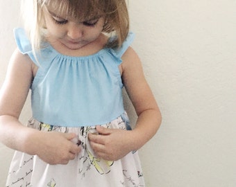 Disney Princess dress - light blue Cinderella disney dress, disney dress, 2t, 3t, 4t, 5, 6, 7, 8, princess dress, Snow White, belle