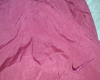 nike red windbreaker pants