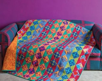 CHAIN REACTION Quilt Fabric Pack w/backing Artisan by Kaffe Fassett