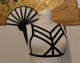 Harness Black Elastic