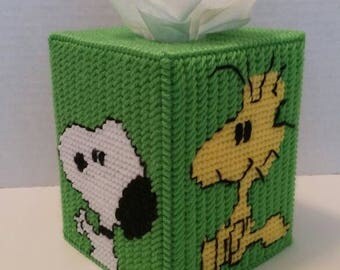 Peanuts Tissue Box Cover