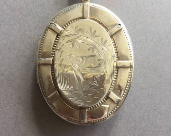 Victorian Sterling Silver Locket