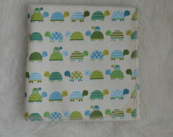 Turtle baby blanket | Etsy
