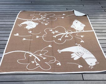 cotton blanket Woven cotton blanket Picnic blanket picnic blankets Beach blanket Outdoors blanket Family blanket Food blanket