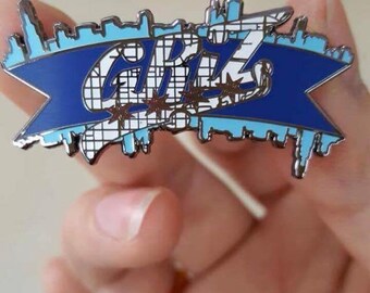 Griz Chicago navy pier hat pin - Summer camp, Electric Forest, Zeds Dead, Excision, Bassnectar, Griz, NYE, Christmas, shirt, clothing.