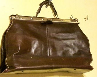 Sac Cuir Vintage Style Diligence Femme